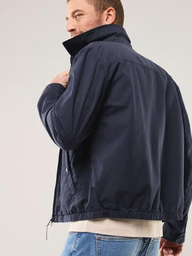 Baumwoll Blouson Marine
