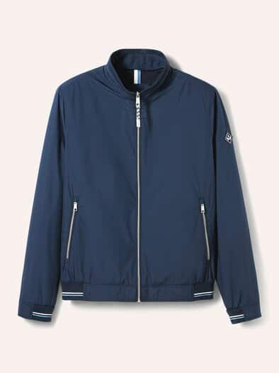 Microfaser Leichtblouson Marine
