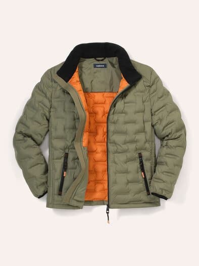 Klima-Leichtsteppjacke Oliv