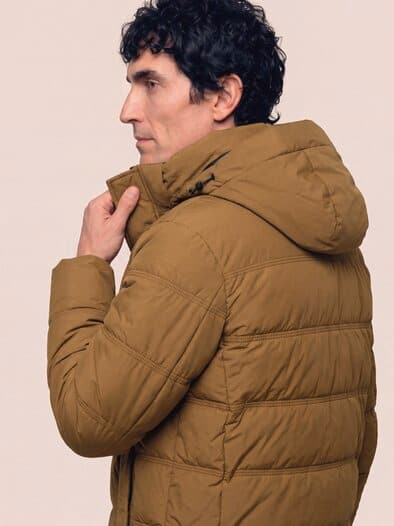 Aquastop Steppjacke 2.0 Cognac
