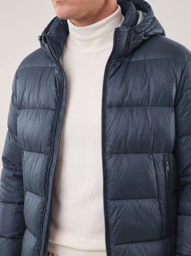 Leichte Steppjacke mit Thermozone Marine