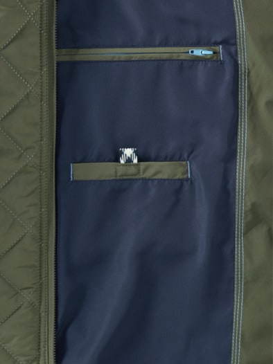 Ultrasonic Leichtsteppjacke Oliv