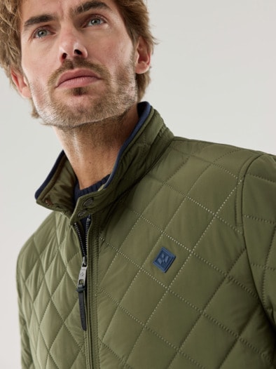 Ultrasonic Leichtsteppjacke Oliv