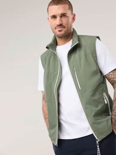 Flexweste Pack & Go Salbei