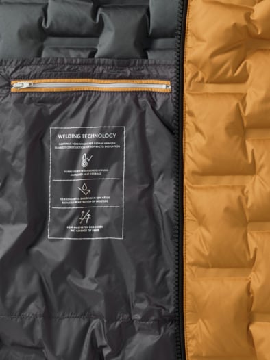 Daunen Steppjacke Safran