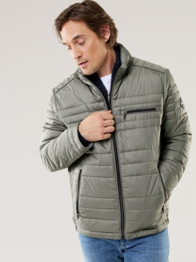 Microfaser Leichtjacke 2.0 Stein