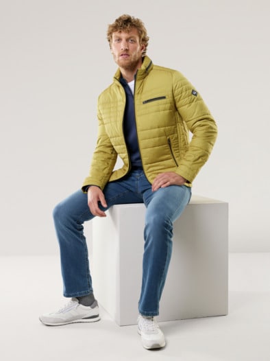 Microfaser Leichtjacke 2.0 Honiggelb