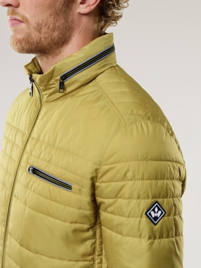 Microfaser Leichtjacke 2.0 Honiggelb