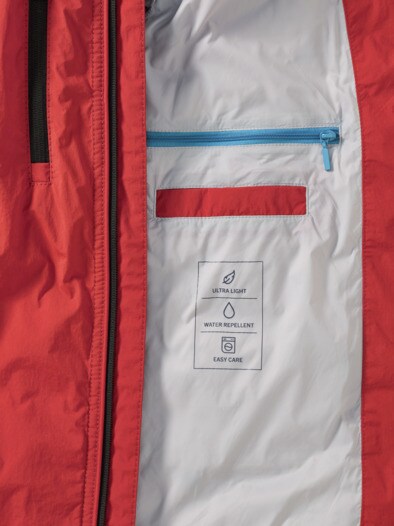 Multifunktionsjacke Feuerrot