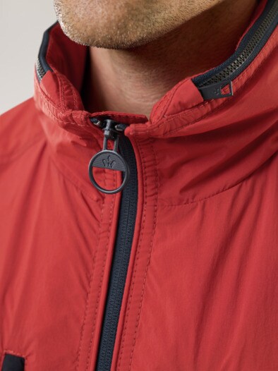 Multifunktionsjacke Feuerrot