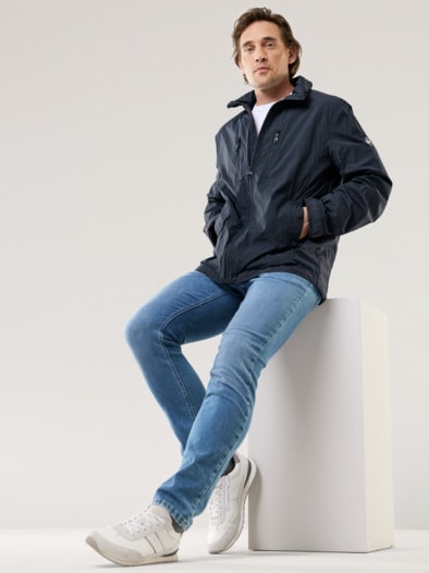Multifunktionsjacke Marine