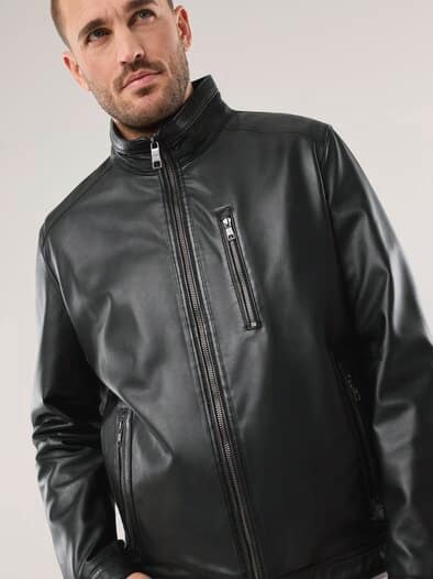 Lederlumber Leicht und Soft Schwarz