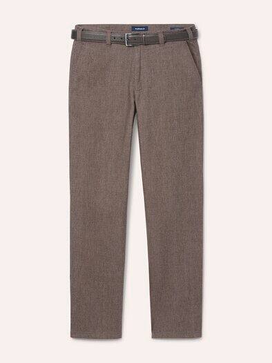 Gürtel-Chino Wool-Look Sand