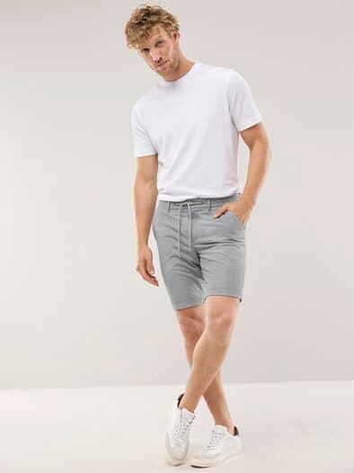 Jersey Shorts Hellgrau