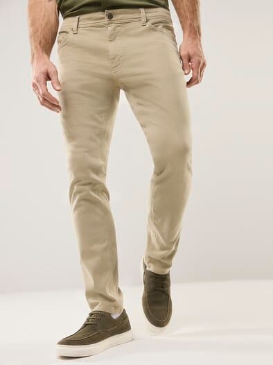 Coloured Jeans Sand