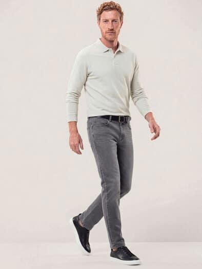 Jogger-Jeans Superstretch Grey