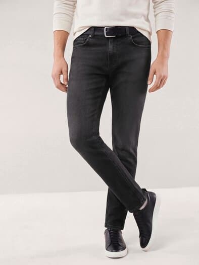 Jogger-Jeans Superstretch Black