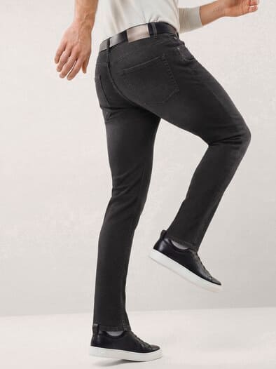 Jogger-Jeans Superstretch Black