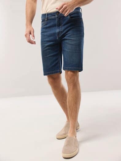 Klima Jeans-Bermudas Blue Black