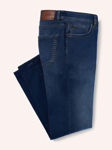 Jogger-Jeans Superstretch Mid Blue
