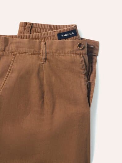 Leinenmix Bermudas Toffee