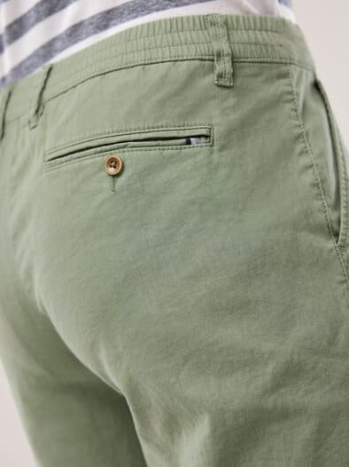 Leinenmix Bermudas Schilf