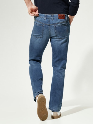 Jogger-Jeans Five Pocket Mid Blue