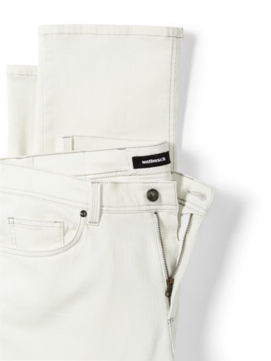 Jogger-Jeans Five Pocket Offwhite