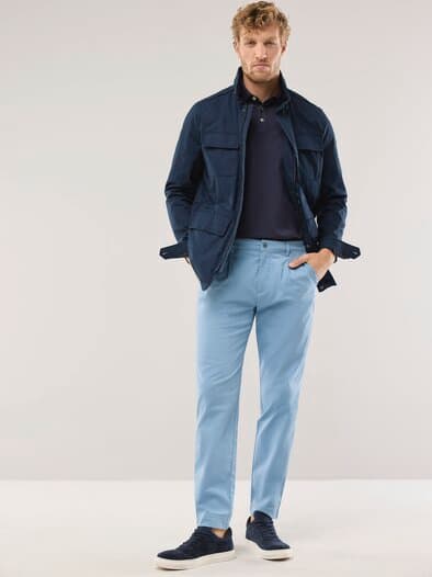 Ultraleicht Chino Royalblau