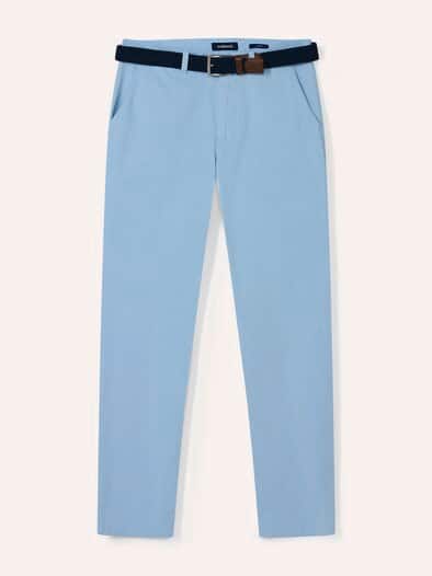 Gürtel Chino Hellblau