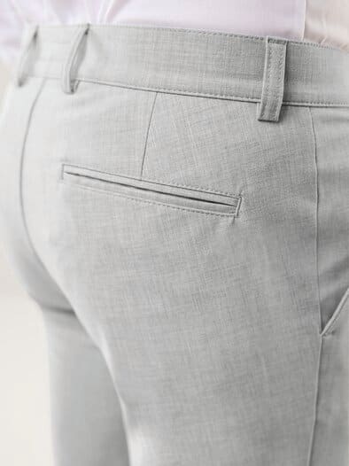 Macht-Alles-Mit Hose 2.0 Hellgrau Melange