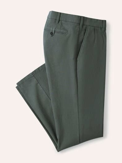 Premium Leinen-Chino Salbei