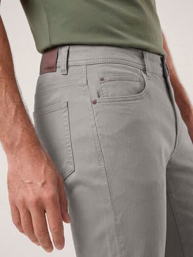 Baumwoll Five-Pocket Hellsalbei