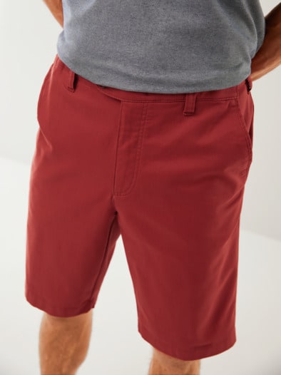 Extraglatt Dehnbund Bermudas Rot