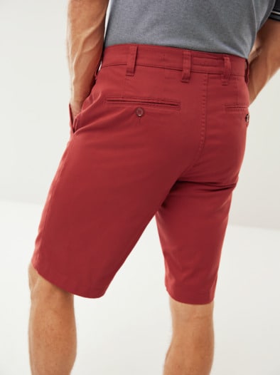 Extraglatt Dehnbund Bermudas Rot