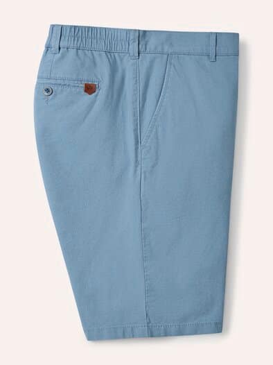 Leinen-Bermudas Frischekick Hellblau