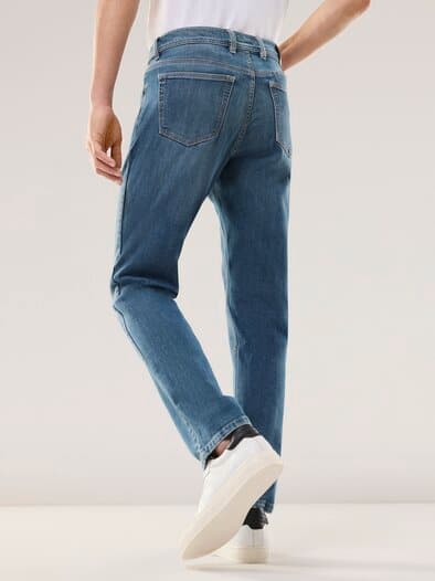 Comfort-Jeans Cashmereweich Light Blue