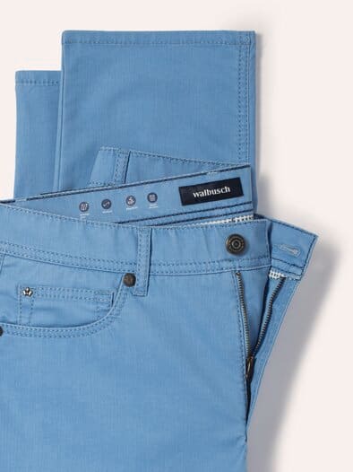 Klima Five-Pocket Mittelblau