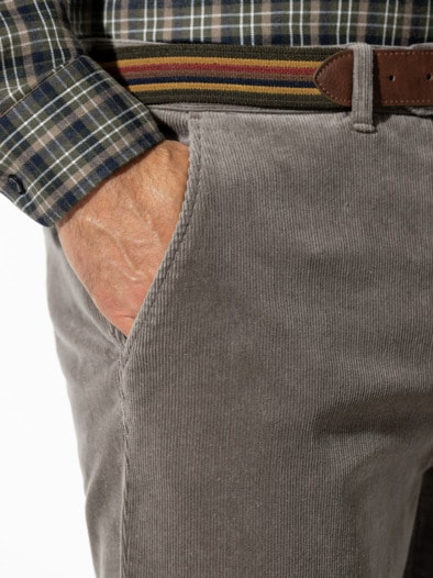 Gürtel-Cord Chino Taupe