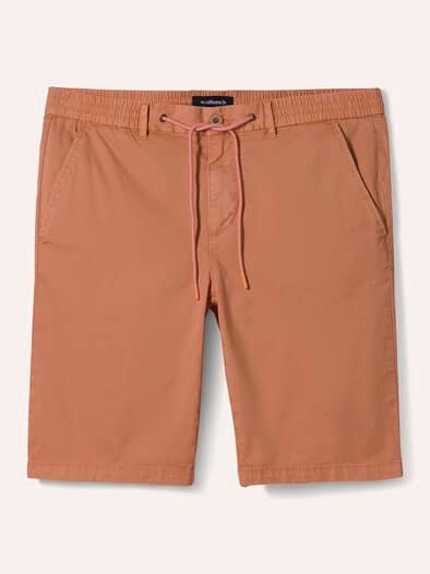 Urlaubs-Bermudas Baumwollstretch Apricot