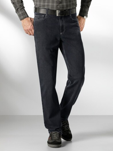 Extraglatt Flex Jeans Comfort Fit Black