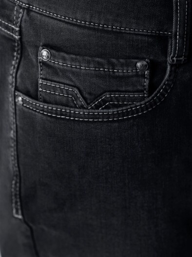 Extraglatt Flex Jeans Comfort Fit Black