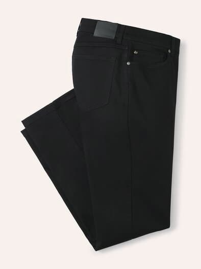 Extraglatt Flex Jeans Comfort Fit Permablack