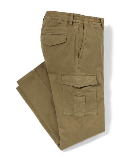 8-Taschen-Cargo Khaki