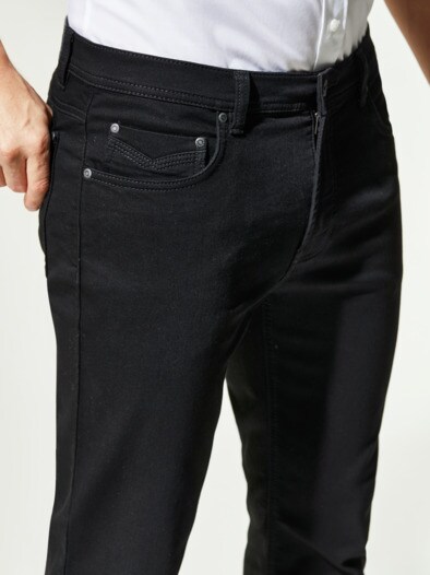 Husky-Jeans Five Pocket Black