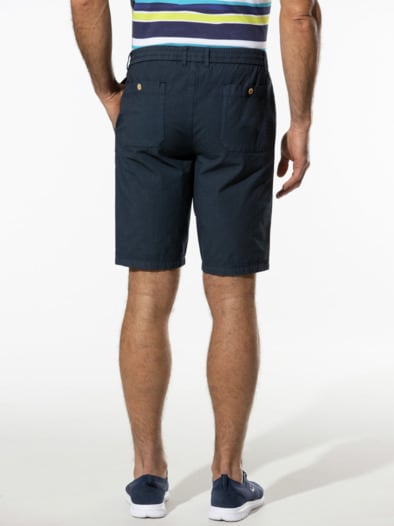 Seersucker Bermudas Marine