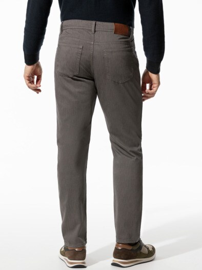 Bicolor Five-Pocket Supersoft Taupe
