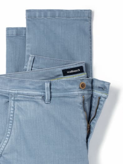 Sport-Chino Jeansblau