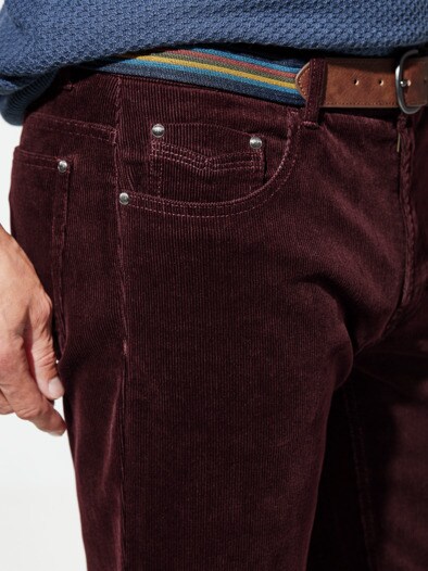 Gürtel-Cord Five-Pocket Barolo
