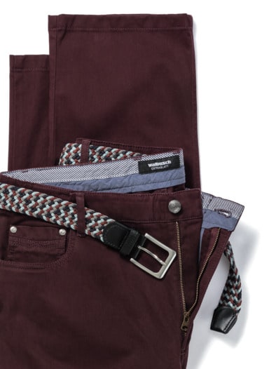 Extraglatt-Stretchbund Five Pocket Barolo